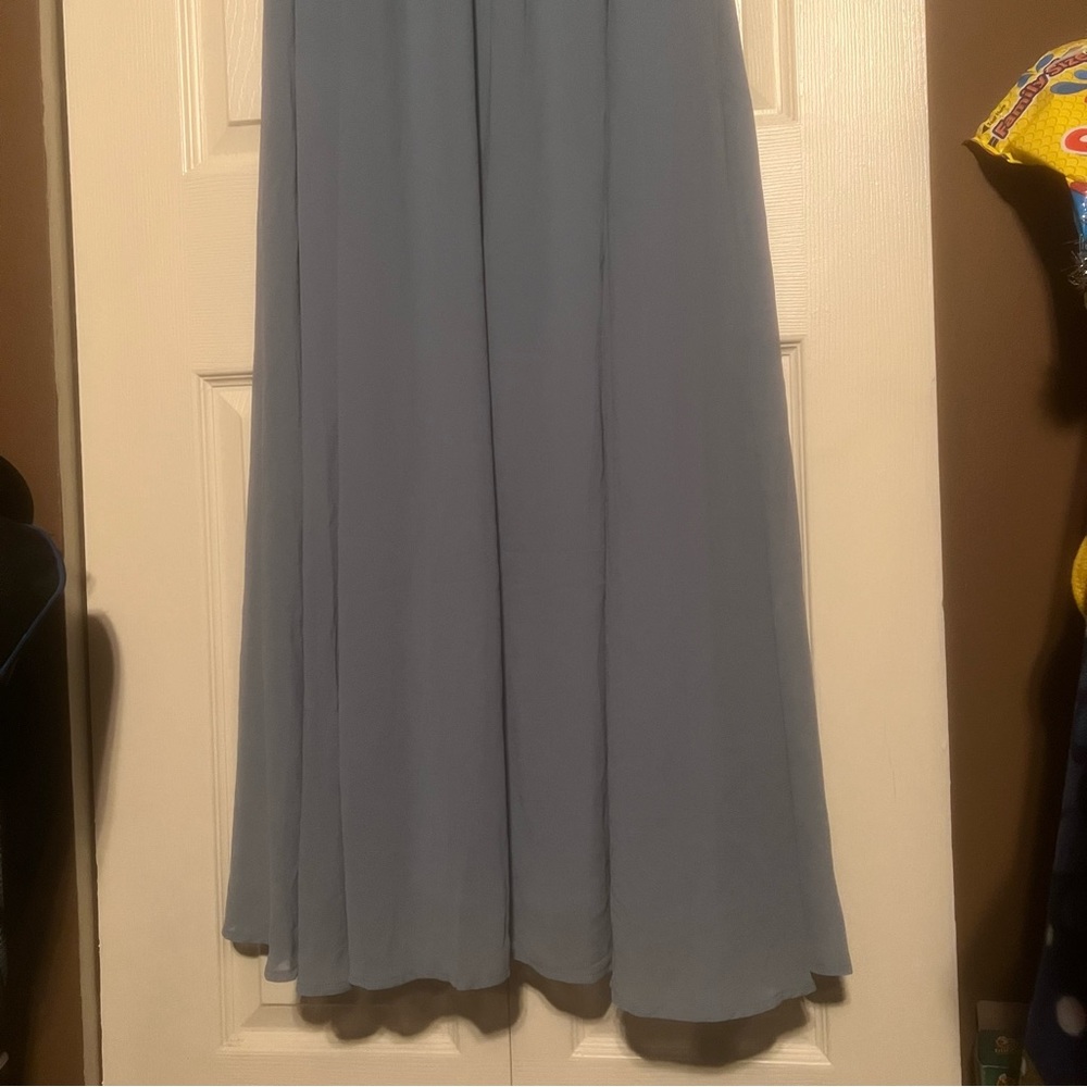 Lulu’s Heavenly Hues Light Blue Maxi Dress XS NEW - Picture 5 of 11